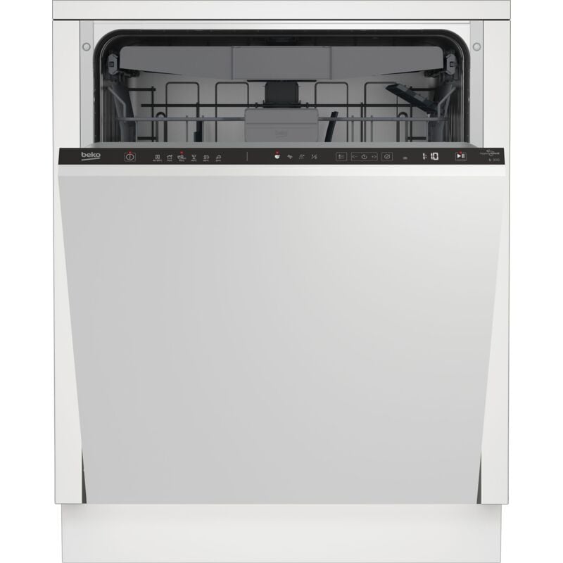 Image of Beko - b300 Lavastoviglie a scomparsa totale 60 cm, Classe d, 45dBA, 15 coperti, 6 programmi. Posizionamento dell'apparecchio: a scomparsa totale,