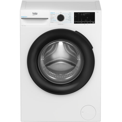 Beko b300 BMWT31241A: Lavatrice 12kg, Classe A, 1400giri, linea estetica NX, motore ProSmart Inverter, Display Touch, oblò nero, tecnologia EnergySpin™, tecnologia a vapore SteamCure™. Tipo di cari...