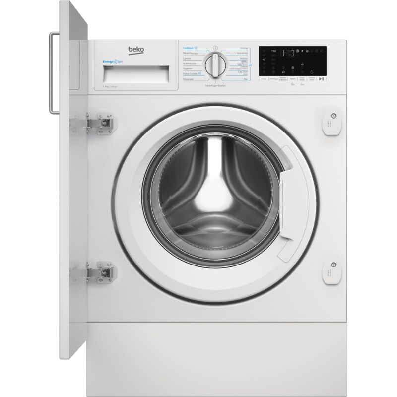 Beko WIT8A4BW Lavatrice da Incasso 8 KG 1400 Giri/min Classe A (Bianco)