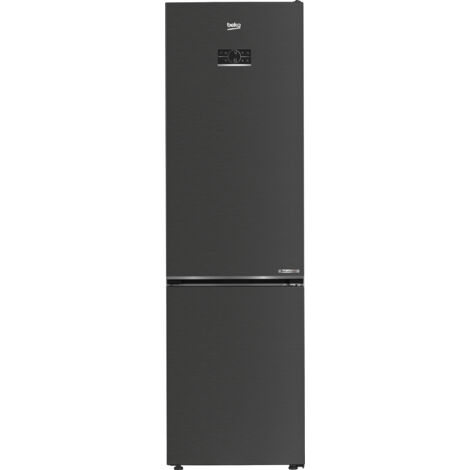 Beko B5RCNE406LXBRW: Frigorifero Combinato Beyond, Total No-Frost, 59.5 cm. Capacità netta totale: 355 L. Cerniera porta: Destra. Classe climatica: SN-T, Emissione acustica: 35 dB. Capacità netta f...