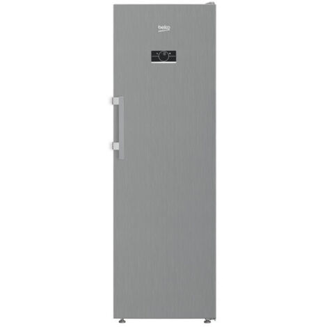Beko B7RFNE315XP: Congelatore Verticale Beyond, Total No-Frost, 286 L, 59.5 cm. Capacità netta congelatore: 286 L, Classe climatica: SN-T, Capacità di congelamento: 17 kg/24h, Autonomia senza energ...