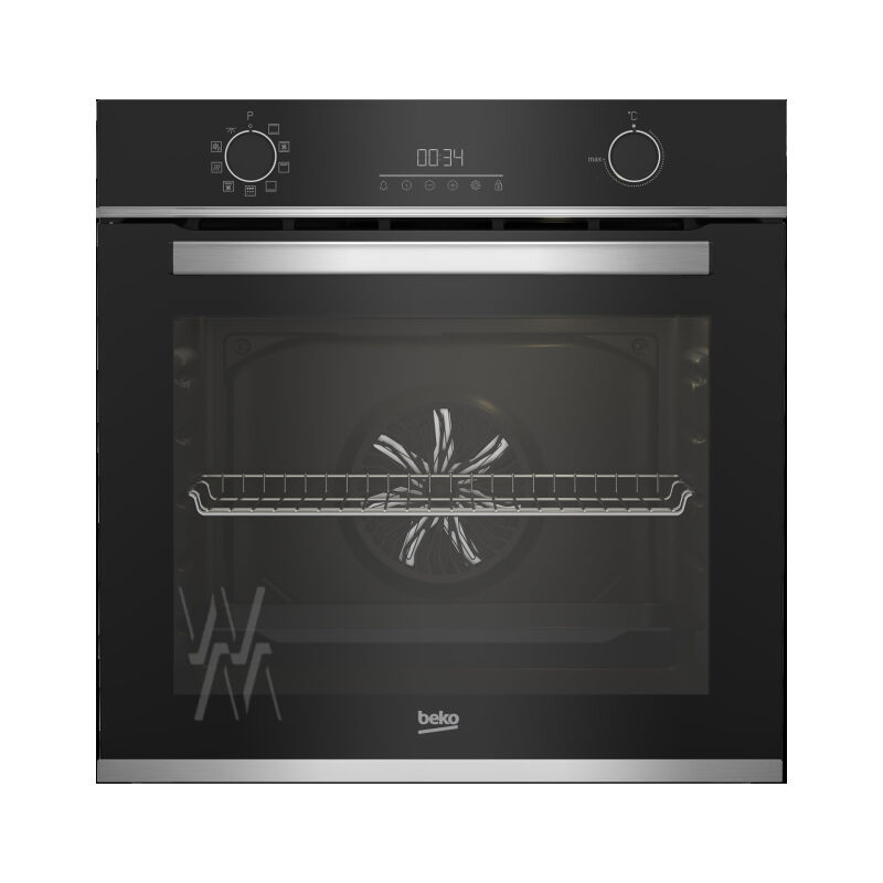 Image of Beko - BBIE13301XFP. Dimensione del forno: Media, Tipo di forno: Forno elettrico, Capacità interna forno totale: 66 l. Posizionamento