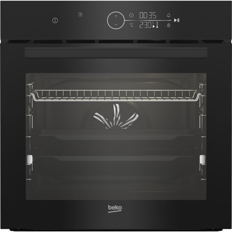 Beko - Beyond Four encastrable 72 l classe a+, AeroPerfect™ 3D, écran tactile, 10 fonctions, sécurité enfant, noir (BBIM17400BDS)