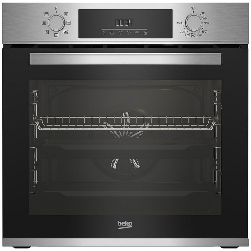 Beko - Beyond Four encastrable 72L, 8 fonctions cuisson, Aeroperfect 3D, nettoyage vapeur SteamShine, sécurité enfant (BBIM12300X)
