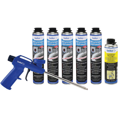 beko Brunnenschaum-Set mit Pistole und Reiniger 999 95 098
