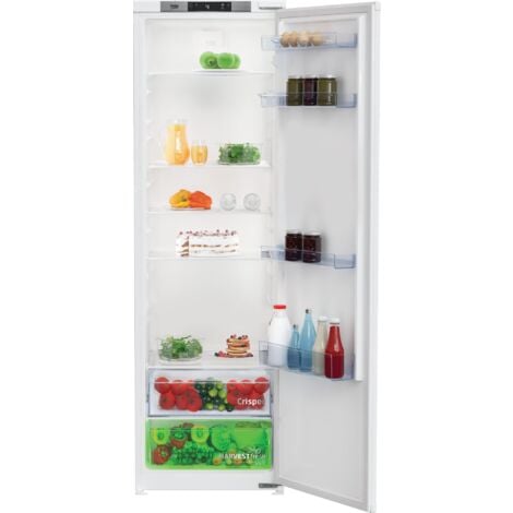 Beko BSSA315E4SFN: Frigorifero da Incasso Monoporta, Statico Ventilato, h 177.5 cm. Capacità netta frigorifero: 309 L, Classe climatica: SN-T, Emissione acustica: 35 dB. Numero di ripi... - 7523820035