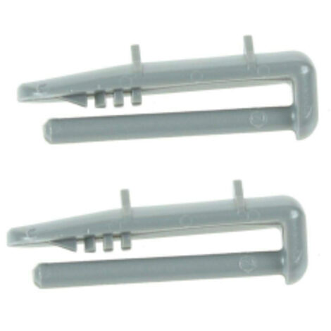 Beko Clip de fixation du capuchon du rail arriere du lave-vaisselle (lot de 2)