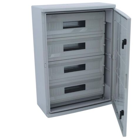Beko – Coffret électrique nu 88 modules 700x500x245mm – Étanche IP65 – Résistance chocs IK10 – Matériau ABS sans halogène – Inclus rail DIN