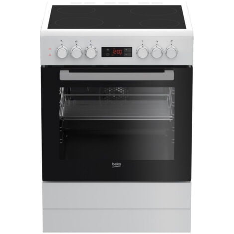 BEKO Cuisinière vitrocéramique 60 cm - FSE67300WCS