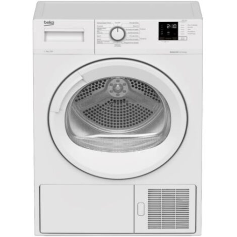 Beko DRX1023W. Posizionamento dell'apparecchio: Libera installazione, Tipo di carica: Caricamento frontale, Sistema di asciugatura: Pompa di calore. Capacità cestello: 10 kg, Classe di efficienza d...