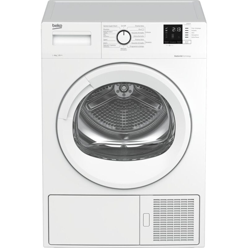Image of DRX823N asciugatrice Libera installazione Caricamento frontale 8 kg a++ Bianco - Beko