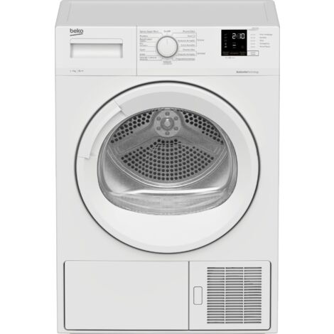 Beko DRXS722W. Posizionamento dell'apparecchio: Libera installazione, Tipo di carica: Caricamento frontale, Sistema di asciugatura: Pompa di calore. Capacità cestello: 7 kg, Classe di ... - 7188301230