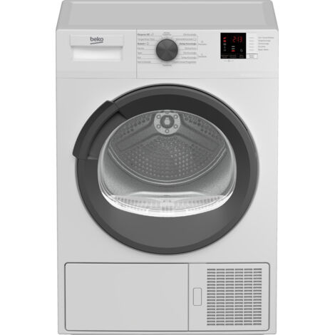 Beko DRXS827A. Posizionamento dell'apparecchio: Libera installazione, Tipo di carica: Caricamento frontale, Sistema di asciugatura: Pompa di calore. Capacità cestello: 8 kg, Classe ... -  - BEKDRX827A