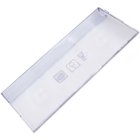 Beko – Façade de tiroir d'origine 400 x 170 mm – Pièce détachée pour congélateur – Remplacement esthétique et fonctionnel