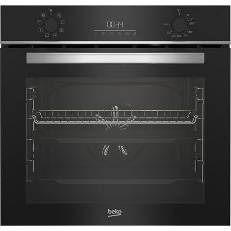 Beko – Four encastrable multifonction 72 L – Chaleur tournante AeroPerfect – 8 programmes – Nettoyage vapeur SteamShine® – Classe A – 59,5 cm de hauteur - BBIM13300X