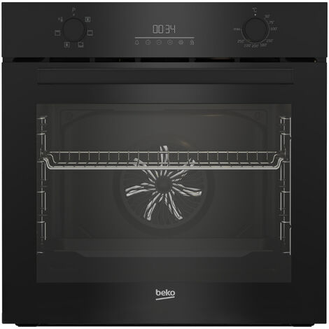 Beko – Four encastrable 72L 60cm – Chaleur tournante AeroPerfect – 6 fonctions cuisson – Nettoyage vapeur SteamShine – Écran tactile LED – Sécurité enfant - 72L-60cm