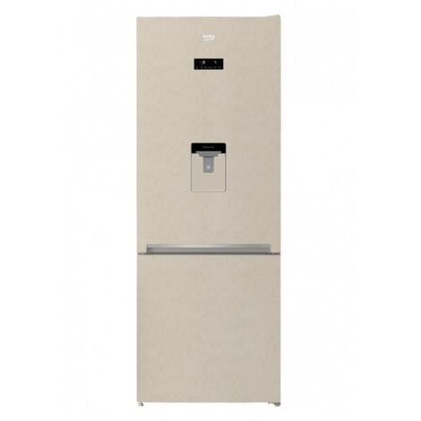 Beko Frigorifero Combinato RCNE560E40DBN Total No Frost Classe E Capacità Lorda / Netta 560/497 Litri Colore Sabbia