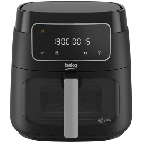 Beko FRL3374B Singolo 7,6 L Indipendente 1900 W Friggitrice ad aria calda Nero
