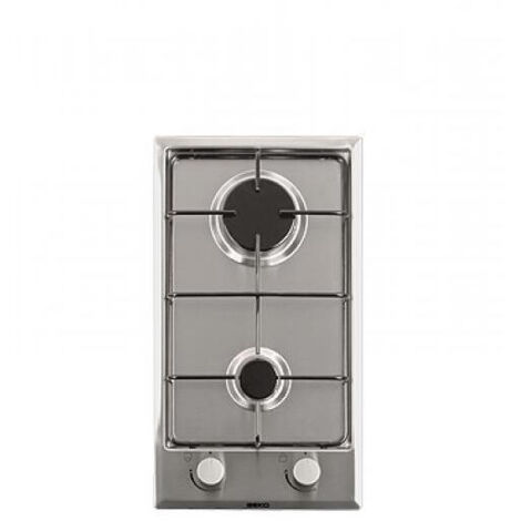 Beko HDCG 32220 SX hobs Acero inoxidable Integrado Encimera de gas 2 zona(s)