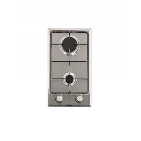 Beko HDCG 32220 SX Kochfelder - Kochfeld (Integriert, Gas, emailliert, Drehteller, 30 cm, 51 cm) Edelstahl