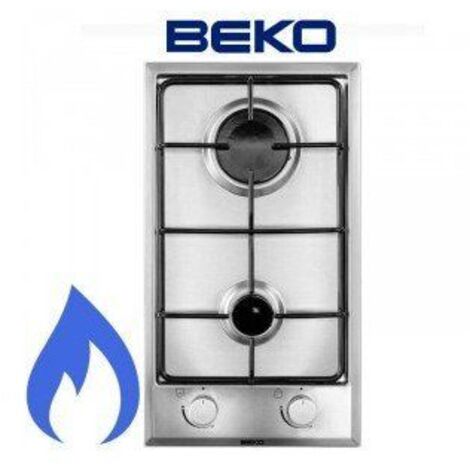 Beko HDCG32220FX 30 cm Gas-Kochplatte Edelstahl