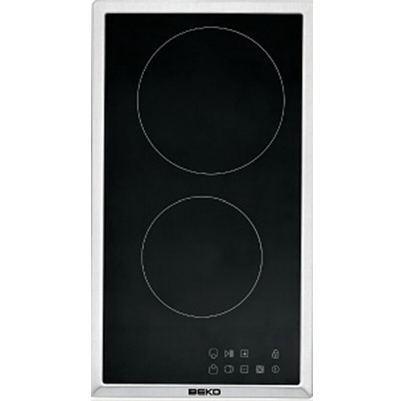 Beko - hdmc 32400 tx - Encimera Modular Vitroceramica 2 Zonas De Coccion Ancho 30 Cm