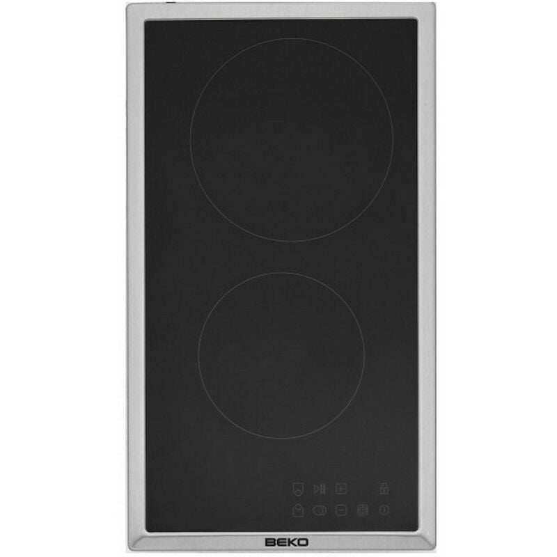 Tisch domino glaskeramik 30cm 3000w schwarz Beko hdmc32400tx