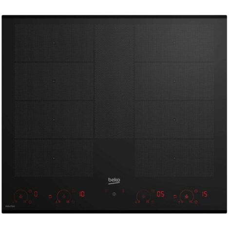 Beko HII 68811 NT - Vitroceramica Induccion Flex Ancho 58 Cm