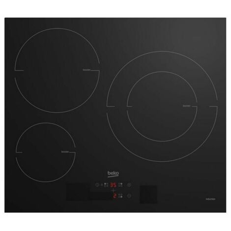 Beko HII63405MT Piano cottura a induzione nero 58 cm