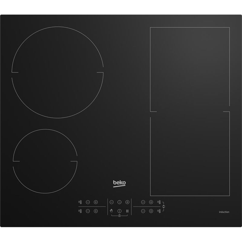 Beko - HII64210FMTR Nero Induzione 60cm 4 Fornelli