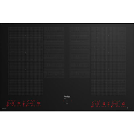 Beko HII88810NTI Piano Cottura ad Induzione 8 Zone 80 cm Nero