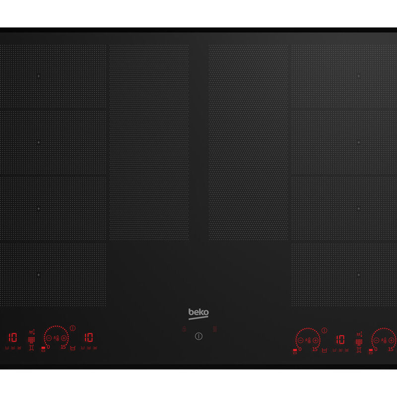 HII88810NTI Noir Int&eacute;gr&eacute; 80 cm Plaque avec zone &agrave; induction 8 zone(s)