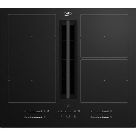 Beko HIXI 64700 UF. Colore del prodotto: Nero, Posizionamento dell'apparecchio: Da incasso, Dimensione della larghezza del piano cottura: 60 cm. Tipo di controllo: Touch, Posizione di controllo: Front