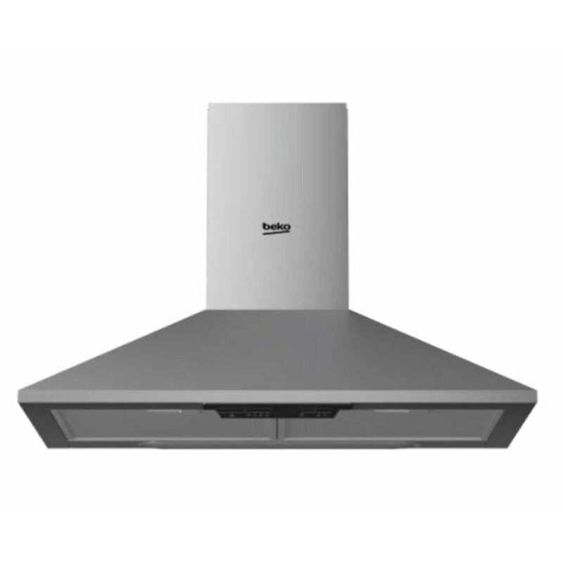 Beko - Hotte de cuisine murale avec 3 vitesses, Acier inoxydable (HCP61310I)