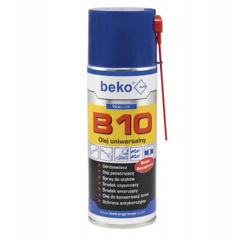 Beko Huile universelle B10 - 400 ml - Propriétés pénétrantes - Résistance température - Multi-usage