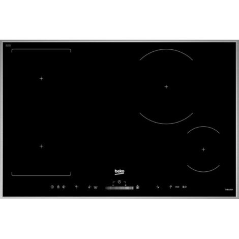 Beko Induktionskochfeld 80 cm autark PowerBoost Touch Slider HII84500FHTX