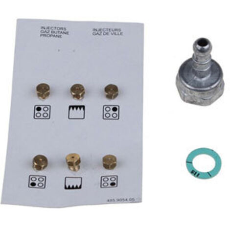 Beko – Kit gicleurs gaz butane 4431910057 – Type G30 – Optimise cuisson – Remplacement gicleurs cuisinière