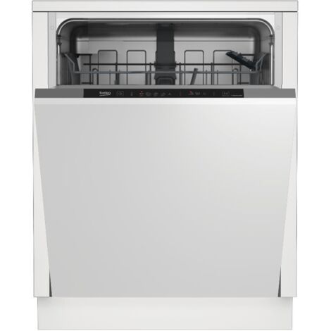 Beko – Lave-vaisselle tout intégrable 60cm 13 couverts 47dB – Écran LED – 5 programmes – Départ différé – PDIN25311