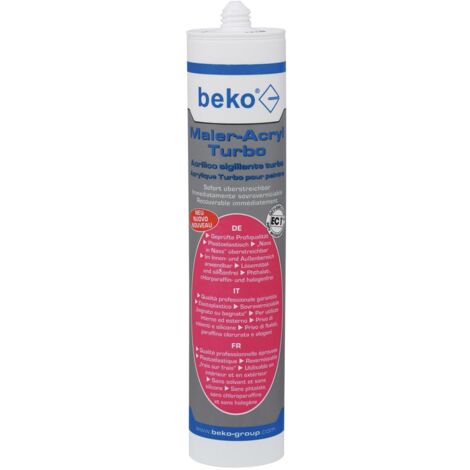 beko Maler Acryl Turbo 310 ml weiß 230 300 010