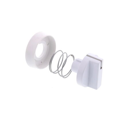 BEKO, MANETTE Cuisinière GAZ Blanc COMPLETE 3732 méplat 12h 8MM