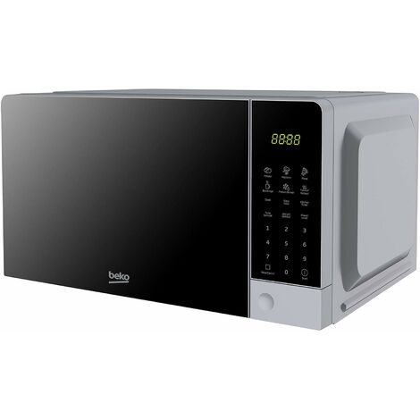 Beko MOC201103S - Forno a Microonde, Digitale, 20 L, 700 W, Argento, 45,2 x 32,5 x 26,2 cm