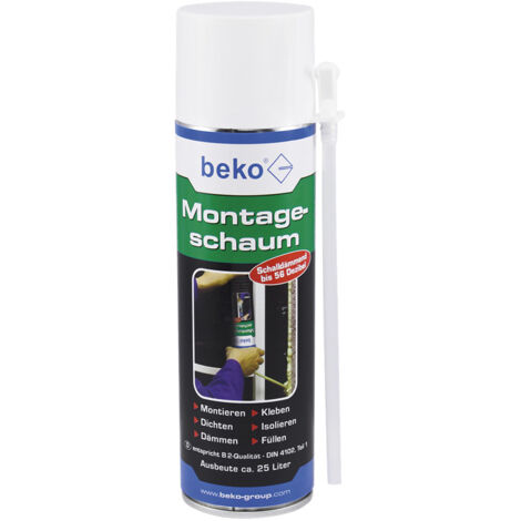 Beko Montageschaum 500 - 750 ml 1-Komponenten-Polyurethanschaum