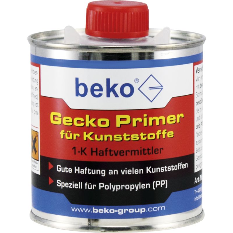 Gecko Primer für Kunststoffe, 250 ml Pinseldose - Beko