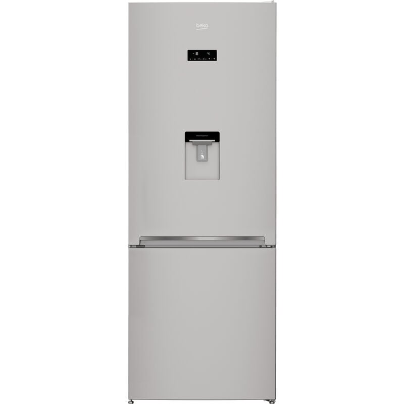 Image of RCNE560E40DSN frigorifero con congelatore Libera installazione 497 l e Argento - Beko