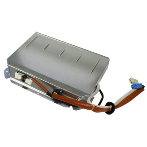 Résistance (17,5 x 24,7 x 3,5 cm) 1600W avec sécurité pour sèche-linge Beko, Far, Continental Edison, Listo