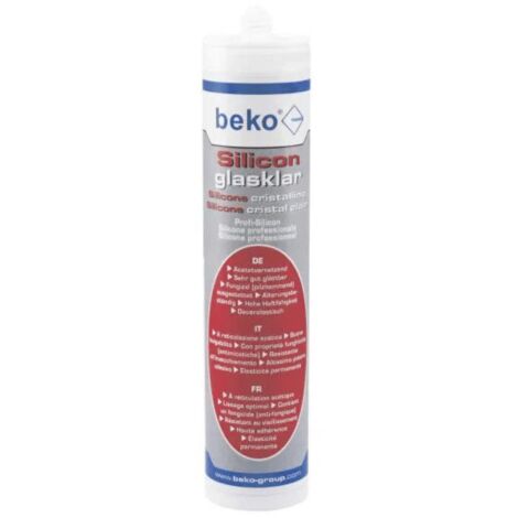 beko Silicon glasklar Silikon 310 ml 225 310 01