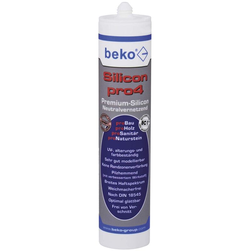 Silicon pro4 Premium 310ml silbergrau 22413 - Beko