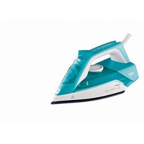 Beko SIM3122T Ferro a vapore Piastra in Ceramica 2200 W Blu