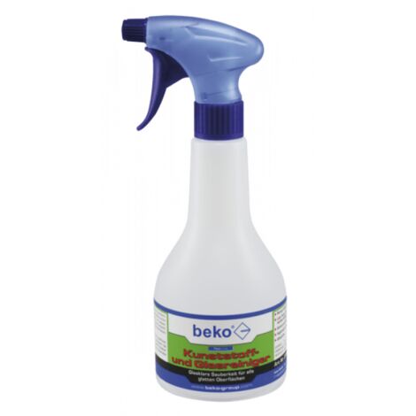 Beko TecLine Kunststoff- und Glasreiniger 500ml Sprühflasche 299350500
