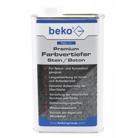 beko TecLine Premium-Farbvertiefer Stein/Beton 1 l 299 16 1000